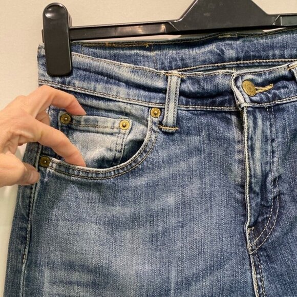 Levi’s Jeans Straight Leg Blue Jeans Size 30 TALL - Picture 8 of 11